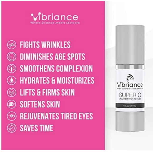 Vibriance Super C Serum for Mature Skin, All-In-One Formula - Picture 3 of 5